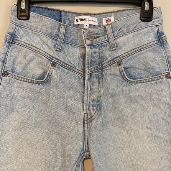 RE/DONE Originals Western Cowgirl Lightwash Jeans - Picture 2 of 5